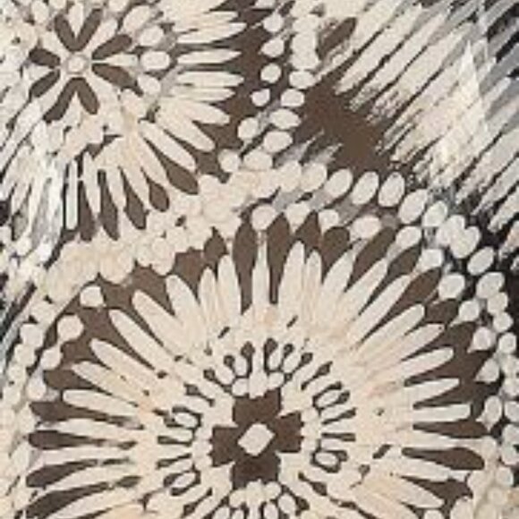 a.n.a. A New Approach, Boho style 3/4 sleeve pullover tunic top with front tie - Picture 7 of 8